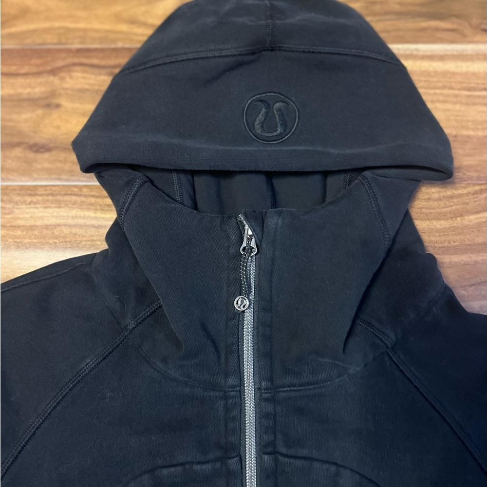 Lululemon Black Scuba Full Zip Hoodie